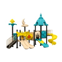 Toboggan extérieur personnalisé en LLDPE pour enfants, équipement de parc de loisirs, maternelle, aire de jeux pour enfants, solution OEM ODM