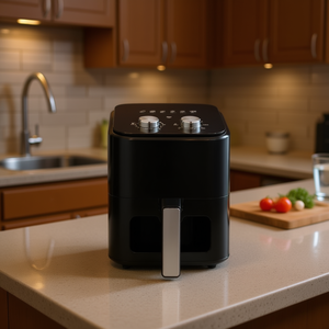 Friggitrice ad Aria Ace Snown 4.5L con Doppia Manopola 1200W per Uso Domestico da Banco - Product Image 2