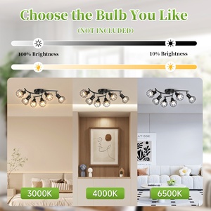 Lampada a Sospensione Artistica in Ferro con Braccio Oscillante Regolabile, Lampadario Moderno in Metallo Nero E27, Lampade a Sospensione/Spot - Product Image 5