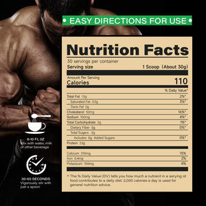 Polvo de proteína de suero de leche Premium Fórmula de alta pureza disponible para pedidos al por mayor y personalizados a granel - Product Image 4