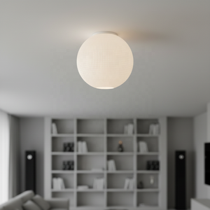 Factory Minimalist Chinese <strong>Victorian</strong> Asian Style Opal White Glass Hand-Blown Modern Indoor Eco-Friendly Polished Round <strong>Lampshade</strong> - Product Image 5