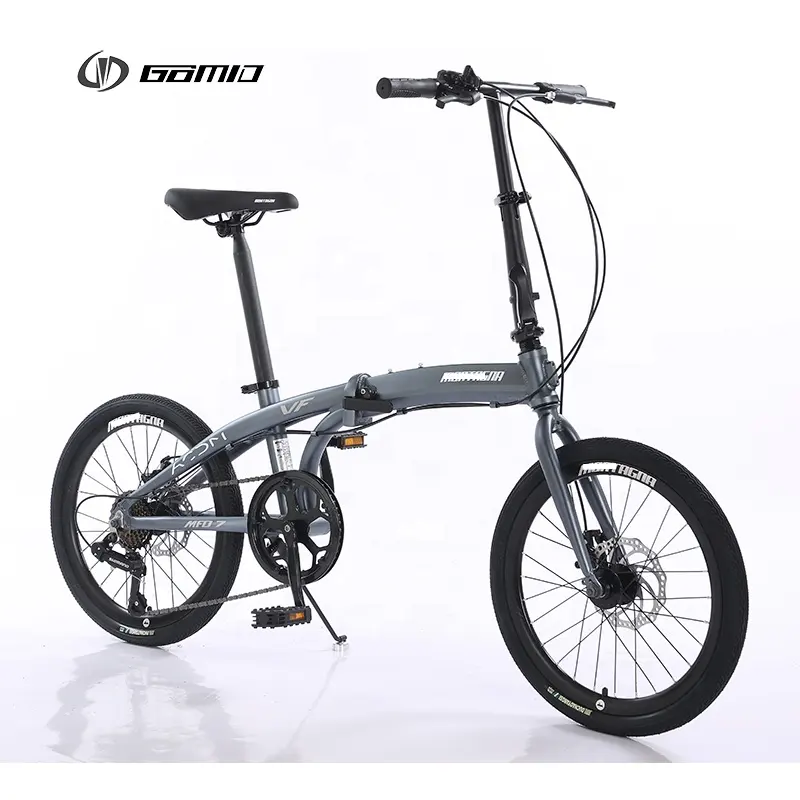 GOMID aluminium alloy folding bicycle Wholesale bisiklet foldable city bike custom bicicletas 20 inch cycle SHIMANO kit bike