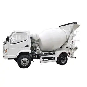 Pequeno junma caminhão de mistura de cimento, pequeno locomotive caminhão de mistura de cimento de concreto