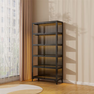 Étagère de rangement en acrylique et verre pour figurines d'<span class=keywords><strong>action</strong></span> à collectionner Modèles de voiture Présentoir de figurines manga - Product Image 1