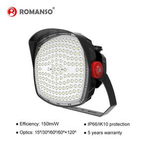 Reflector Deportivo para Exteriores ROMANSO de Alta Potencia, 50Hz, 1000W, 150lm/w, Luces LED para Estadios de 1200W - Product Image 6