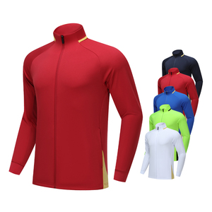 Zipper Up Soft Shell Trackpants 2 Piece Set Men With Piping Elastic Cuffs Unisex Nylon Windbreaker - Product Image 2
