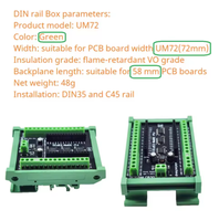 ELETECHSUP DNLCB30 ESP32 3.3V ke 5V 1Mhz DIO LvTTL Level konverter Din papan ekspansi rel untuk Wifi IOT