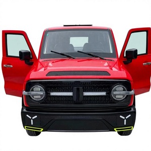 รถยนต์ไฟฟ้า BRT 2026 สีแดง รุ่น SUV พร้อมตกแต่งสีดำและสีเหลือง ด้านหน้า 4 ที่นั่ง รถยนต์ไฟฟ้าขนาดเล็ก รถยนต์ไฟฟ้าขนาดเล็กจีน - Product Image 5
