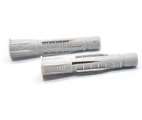Cheville d'expansion murale YPH Factory personnalisée en nylon PA/PE de 6 mm et 8 mm avec ancre à vis et nœud d'expansion
