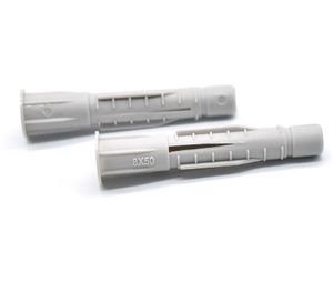 Cheville murale à expansion en nylon PA/PE personnalisée de 6 mm et 8 mm avec ancre de sol et nœud d'expansion <span class=keywords><strong>sans</strong></span> col - Product Image 4