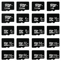 Kit de cartes mémoire TF en gros, capacités mixtes 16 Go 32 Go 64 Go 128 Go 256 Go Classe 10 U3 pour la vidéosurveillance, les caméras de vidéosurveillance et les caméras embarquées