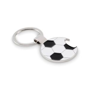 Llavero Metálico con Forma de Balón de Fútbol de la Copa de Europa y el Mundial, con Destapador de Botellas, Recuerdo para Fanáticos, Eventos Deportivos, Regalo Perfecto - Product Image 3