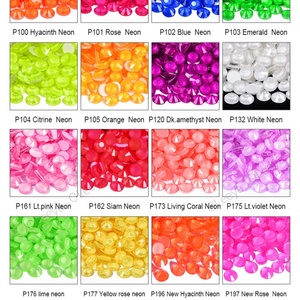 Strass en cristal à dos plat non thermocollant Oleeya Factory Wholesale Glass Non Hotfix 2028 Same Cuts pour ongles - Product Image 6