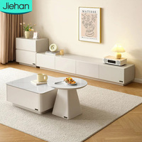 Meubles de salon, design tendance, plateau en pierre frittée, prix de gros, nouveaux ensembles de tables basses modernes et luxueuses