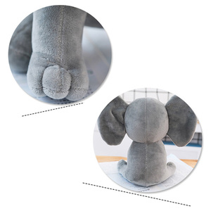 Best Seller 25cm Grey Pink <strong>Elephant</strong> Plush Toy Lovely Design Unisex Soft Sitting <strong>Elephant</strong> Children PP Cotton Filled <strong>Gift</strong> Hot - Product Image 5