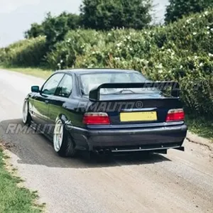 Aileron de coffre arrière noir brillant pour BMW Série 3 E36 1990-2000, pièce extérieure, accessoires auto - Product Image 5
