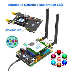 Raspberry Pi Mini Pcie 3G/4G LTE Mạng <span class=keywords><strong>Adapter</strong></span> Cooler Fan LED Chuyển Nano Sim Khe Cắm 300MBPS-Cho Cho Tinker Hộ<span class=keywords><strong>i</strong></span> Đồng Quản Trị/ - Product Image 6