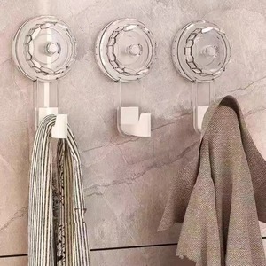 Nail-free Vacuum Hooks Powerful Suction Cup Reusable Storage Hook Heavy Duty Bathroom <b>Kitchen</b> Hanger Traceless Clothes Wall Hook - Product Image 6