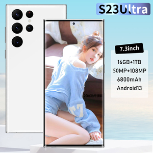 2023 nuovo popolare smartphone S23Ultra globale sblocco Android 13 16 <span class=keywords><strong>GB</strong></span> + 1TB 6800mh fotocamera principale <span class=keywords><strong>64</strong></span> MP <span class=keywords><strong>telefono</strong></span> a buon mercato - Product Image 3