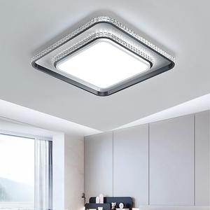 Moderno Romántico Simple Forma Comedor Dormitorio Interior Hogar Iluminación Cristal Led Lámpara de techo cálida - Product Image 3