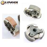 Embrayage de moto LING QI Embrayage à bloc oscillant Modèle à fente 3 ressorts de chaussure Embrayage centrifuge pour Mini Motocross ATV Quad Buggy