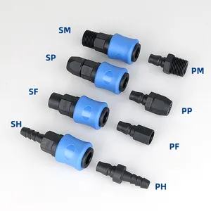 SF/SH pneumatic fitting connector high-quality pneumatic fittings air quick coupling pipe fittings YDT