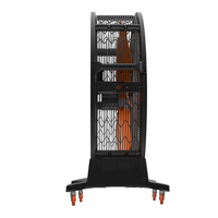 Grand ventilateur de tambour industriel portable de 60 pouces avec roues, circulateur d'air, ventilateur de tambour haute puissance