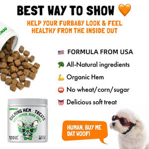 ワンストップOEMサービスペットヘルスケアサプリメント落ち着いたソフトチューズ吠え噛むのを助ける - Product Image 2