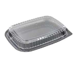 Envase de Plástico Desechable para Comida para Llevar con Tapa, Estilo Nuevo <span class=keywords><strong>2021</strong></span>, Precio de Fábrica, Personalizable, al por Mayor, para <span class=keywords><strong>Sushi</strong></span>, Ensaladas y Pan - Product Image 1