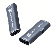 Répéteur de port DP, amplificateur de signal, booster 4K 240Hz 60Hz, rallonge, booster DP femelle vers femelle pour jeux VR PC