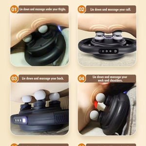 Phenitech 2024 Nova pistola de massagem de 4 bolas para tecidos profundos, massageador de costas, massageador de músculos/pescoço/ombros/cintura/pernas - Product Image 4