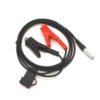 Câble d'alimentation pour instrument Leic 565856 à 8 broches pour station totale TM30 TS30 TS50 MS50, câble de batterie externe