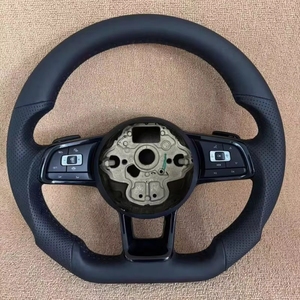 พวงมาลัยหนัง JIANSHAN//คาร์บอนไฟเบอร์ M Sport สำหรับ CC/MAGOTAN/Golf MK7/GTI/GTD/GTE/Polo/Scirocco - Product Image 2