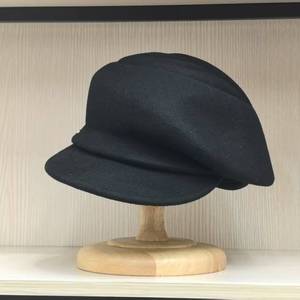 Mode élégant femmes dames 100% australie laine feutre béret gavroche chapeau lierre casquette femmes hiver <span class=keywords><strong>marin</strong></span> chapeaux avec feuille en relief - Product Image 3