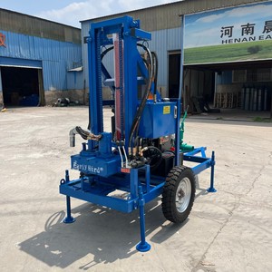 <strong>Low</strong> Cost <strong>High</strong>-quality Portable Water Well Drilling <strong>Rig</strong> Suitable for Depths of 100 150 Meters - Product Image 6