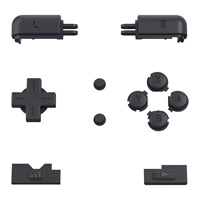 Ensemble de boutons L/R A/B D-Pad pour console NDSL - Kits de boutons complets de qualité supérieure pour Nintendo DS Lite