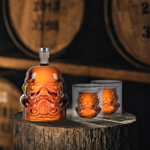 Ensemble de <span class=keywords><strong>carafe</strong></span> en verre Stormtrooper 750ml pour <span class=keywords><strong>alcool</strong></span> liqueur Brandy Vodka Whisky Vin Whisky Flacon <span class=keywords><strong>Carafe</strong></span> - Product Image 3