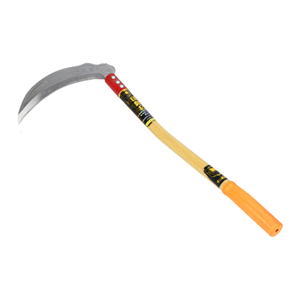 Faucille de tête de lame en acier au manganèse de haute qualité allongée et épaissie avec manche en bois pour l'agriculture - Product Image 4