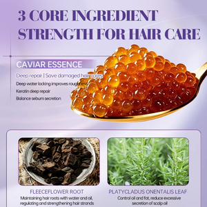 Champú de Caviar y <span class=keywords><strong>Romero</strong></span> para Todo Tipo de Cabello, con 20 Años de Experiencia en la Fabricación, Fragancia Duradera para Salón - Product Image 3