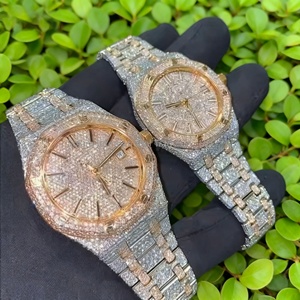 Hip Hop Super Automatic Mechanical <b>Watch</b> <b>for</b> <b>Men</b> VVS D Colour Moissanite New Designer Sport Iced Glass Pointer <b>Watch</b> - Product Image 4