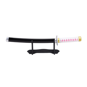 Venta caliente Mini Demon Slayer Tsuyuri <span class=keywords><strong>Kanao</strong></span> Madera Bambú Anime Espada Espadas de juguete Viene con espada apestosa - Product Image 2