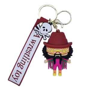 Vente en gros de jouets de lutte créatifs transfrontaliers, figurines de dessin animé, porte-clés, accessoires pour sacs et porte-clés de voiture, cadeaux, boîte mystère - Product Image 6