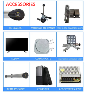 Máy cân chỉnh góc đặt bánh xe ô tô tự động 3D LAUNCH X-420 chất lượng cao, đã qua sử dụng, có nâng, đa ngôn ngữ toàn cầu, cân chỉnh bốn bánh - Product Image 6