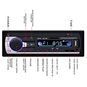 Reproductor <span class=keywords><strong>MP3</strong></span> <span class=keywords><strong>para</strong></span> Auto JSD-520 1Din Universal, Estéreo Multimedia, Radio FM USB, Reproductor de Música AUX, Radio <span class=keywords><strong>para</strong></span> Auto con Bluetooth - Product Image 3