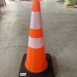 70cm 2.3kgs turuncu kırmızı <span class=keywords><strong>pvc</strong></span> trafik konisi - Product Image 3