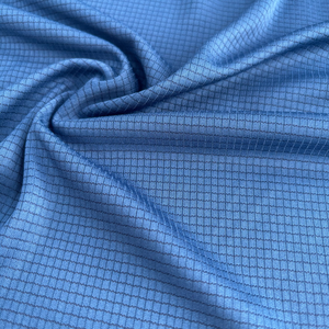 100% polyester thoáng khí dệt kim Cube lưới vải cho thể thao & Hoạt động mặc cho bóng đá Jersey - Product Image 6