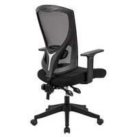 Chaise de bureau de direction en maille pivotante ergonomique réglable moderne de luxe avec soutien lombaire