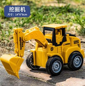 Ruunjoy儿童玩具工程车全套挖掘机钩机叉车压背惯性铲沙玩具 - Product Image 5