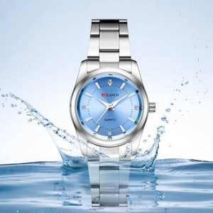 Reloj de Cuarzo Personalizado con Logotipo, de Aleación de Acero Inoxidable, Deportivo, Elegante, para Mujer, con Esfera de Cristal, Resistente al Agua, con Manecillas - Product Image 5