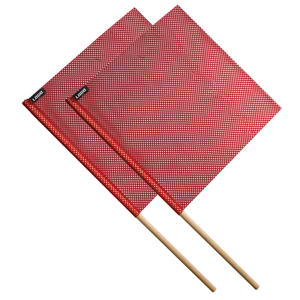 Предупреждающий сменный флаг безопасности для персонала, оранжевый, 18X18 дюймов, прочный, устойчивый к атмосферным воздействиям Флаг Безопасности - Product Image 1